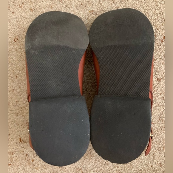 Hush Puppies Brown Leather Ankle Boots Size 6 - Picture 6 of 8